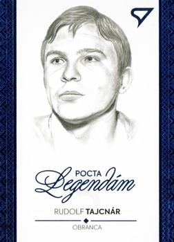 2020 SportZoo Pocta Legendam II. Edicia - Portret Blue #PT03 Rudolf Tajcnar Front