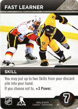 2014 Cryptozoic NHL Power Play #NNO Fast Learner Front