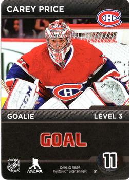 2014 Cryptozoic NHL Power Play #NNO Carey Price Front
