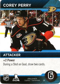 2014 Cryptozoic NHL Power Play #NNO Corey Perry Front