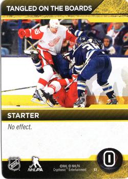 2014 Cryptozoic NHL Power Play #NNO Tangled on the Boards Front