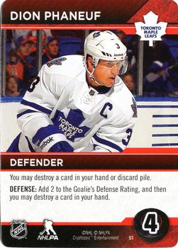 2014 Cryptozoic NHL Power Play #NNO Dion Phaneuf Front