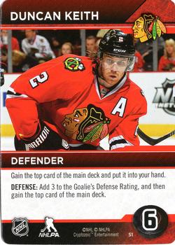 2014 Cryptozoic NHL Power Play #NNO Duncan Keith Front
