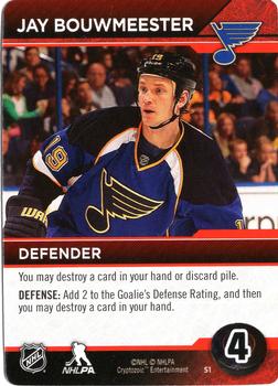 2014 Cryptozoic NHL Power Play #NNO Jay Bouwmeester Front