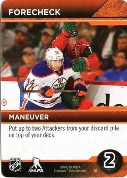 2014 Cryptozoic NHL Power Play #NNO Forecheck Front