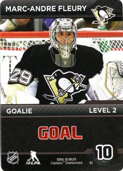 2014 Cryptozoic NHL Power Play #NNO Marc-Andre Fleury Front