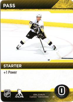2014 Cryptozoic NHL Power Play #NNO Pass Front