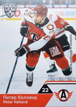 2019-20 Sereal KHL The 12th Season Collection #AVT-009 Peter Holland Front