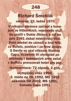 2009-10 Legendy CS #248 Richard Smehlik Back