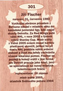 2009-10 Legendy CS #301 Jiri Fischer Back