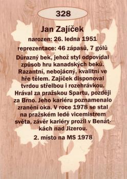 2009-10 Legendy CS #328 Jan Zajicek Back