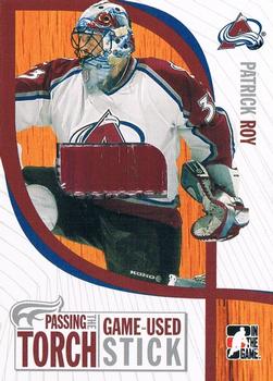 2005-06 In The Game Passing the Torch - Memorabilia #PTT-14 Patrick Roy Front