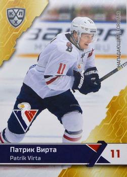 2018-19 Sereal KHL The 11th Season Collection #SLV-004 Patrik Virta Front