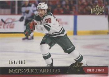 2020-21 Upper Deck - UD Exclusives #91 Mats Zuccarello Front