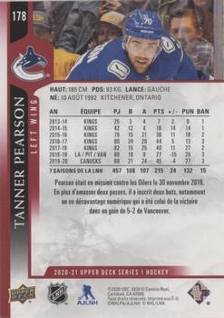 2020-21 Upper Deck - UD Exclusives #178 Tanner Pearson Back