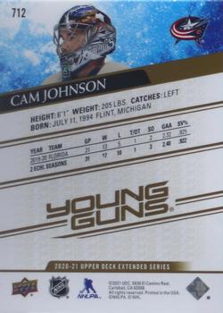 2020-21 Upper Deck - UD High Gloss #712 Cam Johnson Back