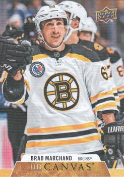2020-21 Upper Deck - UD Canvas #C5 Brad Marchand Front