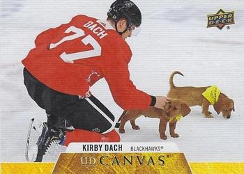 2020-21 Upper Deck - UD Canvas #C18 Kirby Dach Front