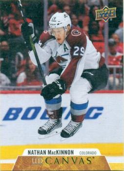 2020-21 Upper Deck - UD Canvas #C20 Nathan MacKinnon Front