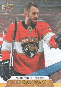 2020-21 Upper Deck - UD Canvas #C36 Keith Yandle Front