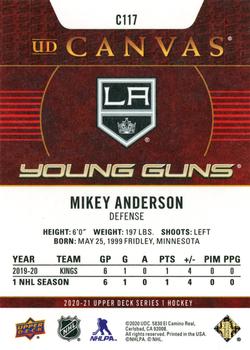 2020-21 Upper Deck - UD Canvas #C117 Mikey Anderson Back