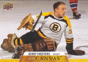 2020-21 Upper Deck - UD Canvas #C242 Gerry Cheevers Front