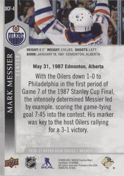 2020-21 Upper Deck - Day With The Cup Flashbacks #DCF-4 Mark Messier Back