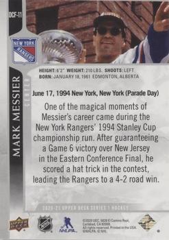 2020-21 Upper Deck - Day With The Cup Flashbacks #DCF-11 Mark Messier Back
