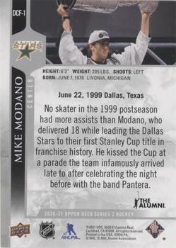 2020-21 Upper Deck - Day With The Cup Flashbacks #DCF-1 Mike Modano Back