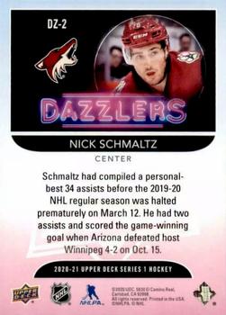 2020-21 Upper Deck - Dazzlers #DZ-2 Nick Schmaltz Back