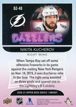 2020-21 Upper Deck - Dazzlers #DZ-40 Nikita Kucherov Back
