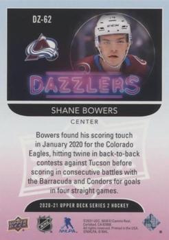 2020-21 Upper Deck - Dazzlers #DZ-62 Shane Bowers Back