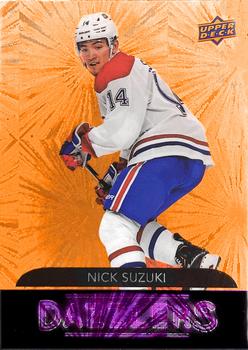 2020-21 Upper Deck - Dazzlers Orange #DZ-25 Nick Suzuki Front