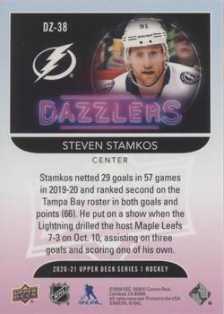 2020-21 Upper Deck - Dazzlers Pink #DZ-38 Steven Stamkos Back