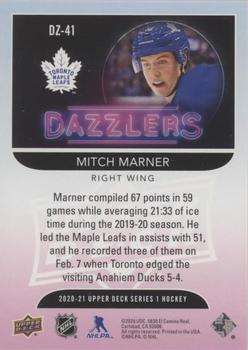 2020-21 Upper Deck - Dazzlers Pink #DZ-41 Mitch Marner Back