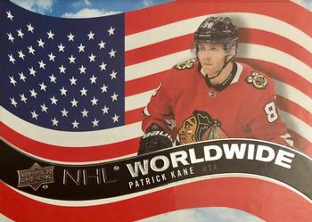 2020-21 Upper Deck - NHL Worldwide #WW-16 Patrick Kane Front