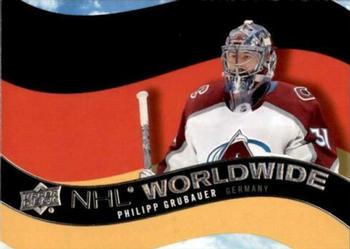 2020-21 Upper Deck - NHL Worldwide #WW-17 Philipp Grubauer Front