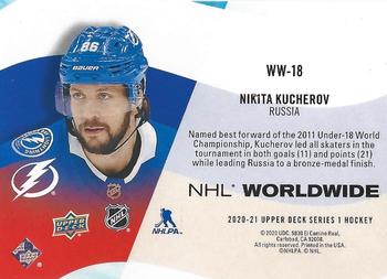 2020-21 Upper Deck - NHL Worldwide #WW-18 Nikita Kucherov Back