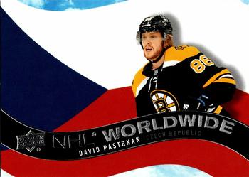 2020-21 Upper Deck - NHL Worldwide #WW-22 David Pastrnak Front