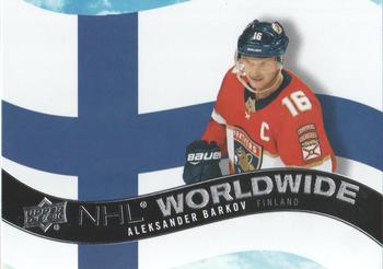 2020-21 Upper Deck - NHL Worldwide #WW-27 Aleksander Barkov Front