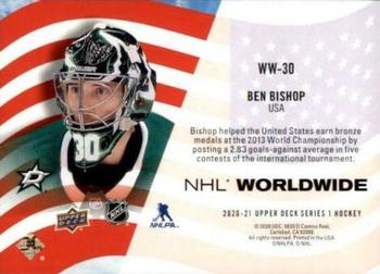 2020-21 Upper Deck - NHL Worldwide #WW-30 Ben Bishop Back