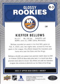 2020-21 Upper Deck - O-Pee-Chee Glossy Rookies #R-3 Kieffer Bellows Back
