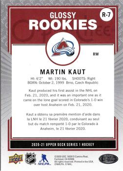 2020-21 Upper Deck - O-Pee-Chee Glossy Rookies #R-7 Martin Kaut Back