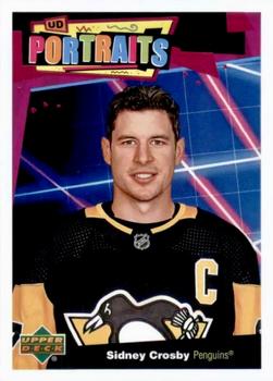 2020-21 Upper Deck - UD Portraits #P-17 Sidney Crosby Front