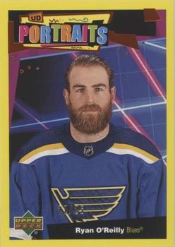 2020-21 Upper Deck - UD Portraits Gold #P-8 Ryan O'Reilly Front