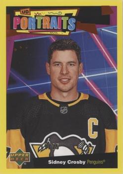 2020-21 Upper Deck - UD Portraits Gold #P-17 Sidney Crosby Front