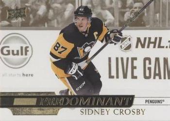 2020-21 Upper Deck - Predominant Gold #PR-8 Sidney Crosby Front