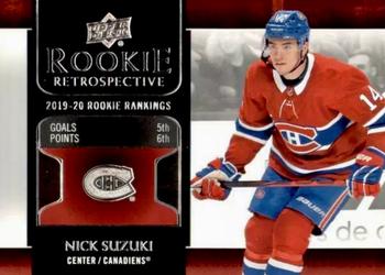 2020-21 Upper Deck - Rookie Retrospective #RR-5 Nick Suzuki Front