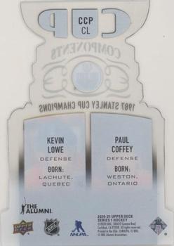 2020-21 Upper Deck - Cup Components #CCP-CL Paul Coffey / Kevin Lowe Back