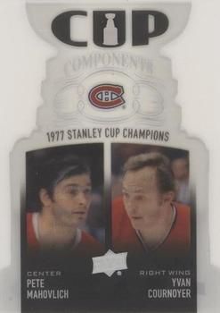 2020-21 Upper Deck - Cup Components #CCP-CM Pete Mahovlich / Yvan Cournoyer Front